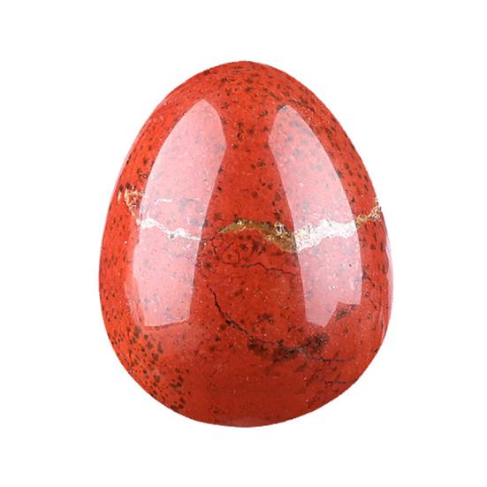 Mikro-Landschaftsdekorationen mit Eiform Polierter Naturstein Bunte Dekorative Tischdekoration für Ostern