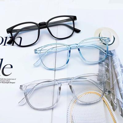 Vintage Transparente Brille Anti Blaulicht Brille Frauen Computer Spielen Spiele Schutz Brille