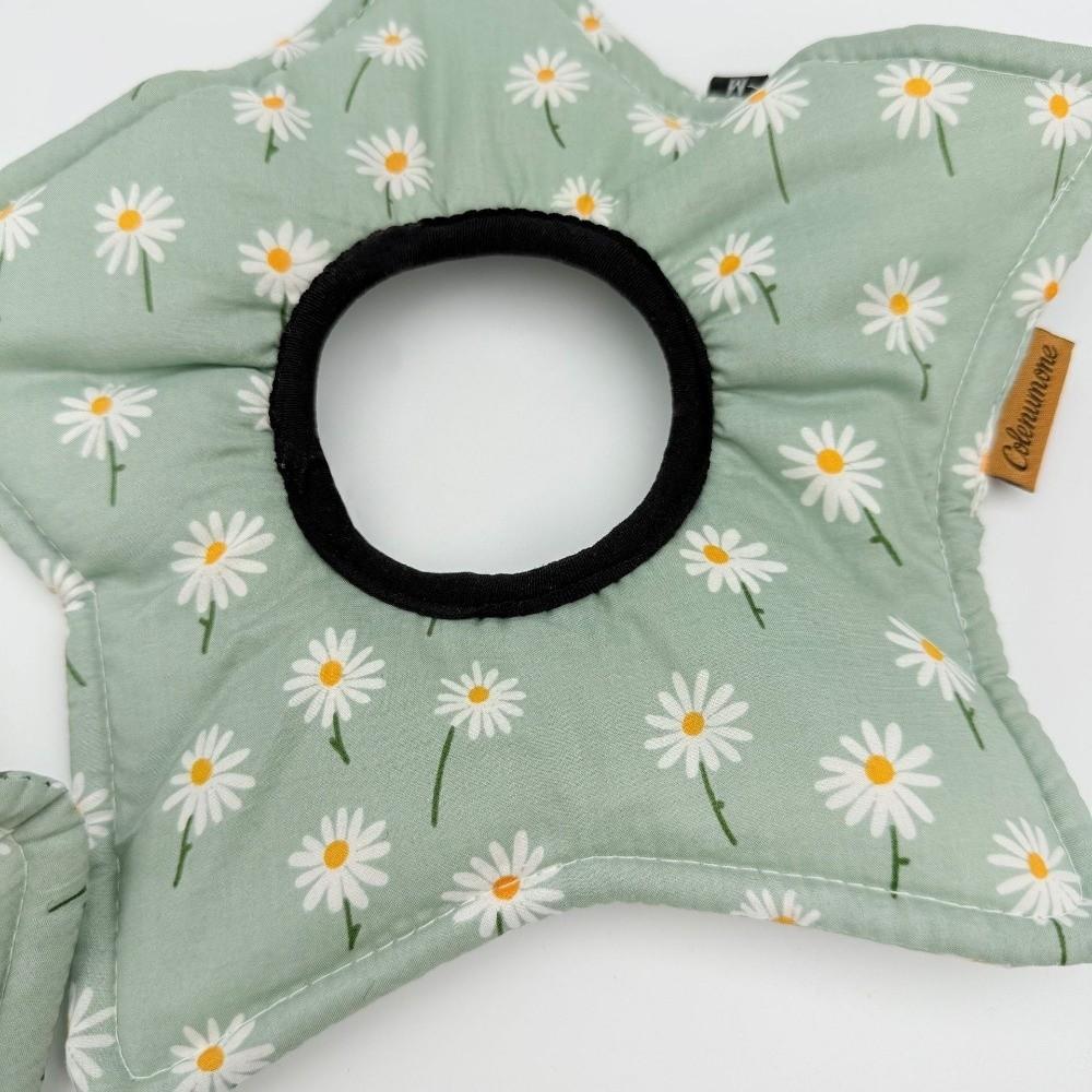 Adjustable Pet Protection Collar Star Shape Soft Elizabeth Cat Collar Floral Prevent Licking Dog Muzzle Collar