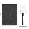 Reusable A5 Whiteboard Notebook Leather Writing Board Stylish Memo Pad  School Office