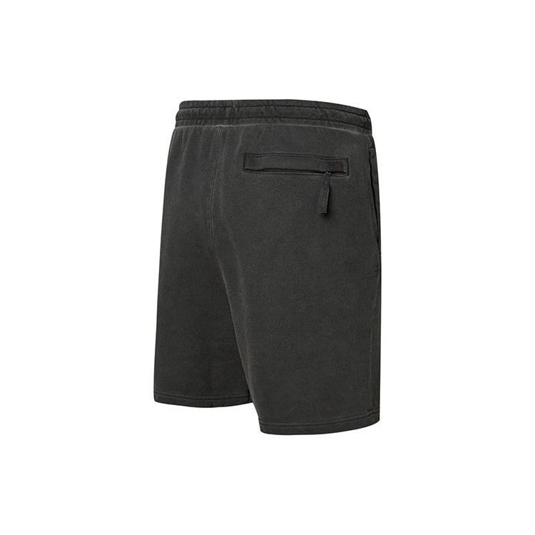 PUMA x Kidsuper Studios Crossover Logo Alphabet Embroidered Distress Drawstring Sports Shorts Black Men's 531854-01