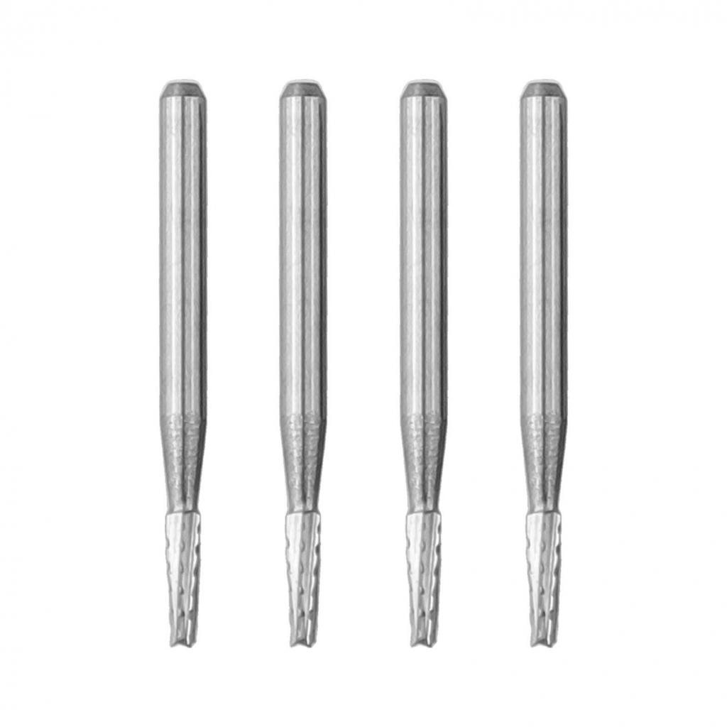 Windshield Repair Drill Bit Set with Four Tapered Carbide Tools At 1mm Size
