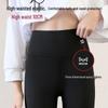 Mao Ren Girls' Winter Fleece-Lined Shark Leggings