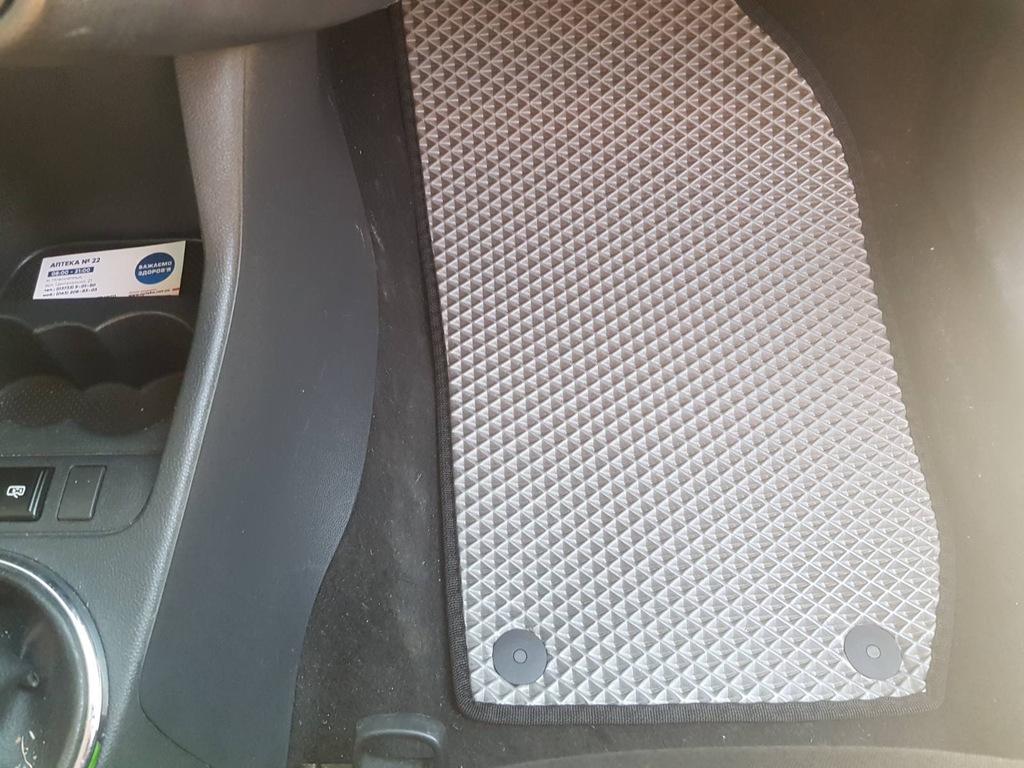 EVA Mats (gray) for Skoda Fabia 2007-2014