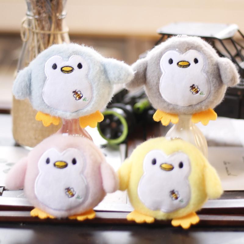 Adorable Plush Penguin Keychain Soft And Cute Mini Animal Doll For Bags And Keys