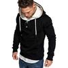 Men's  Spring Solid Color Long Sleeve Hoodies Sweatershirt Tops Shirt