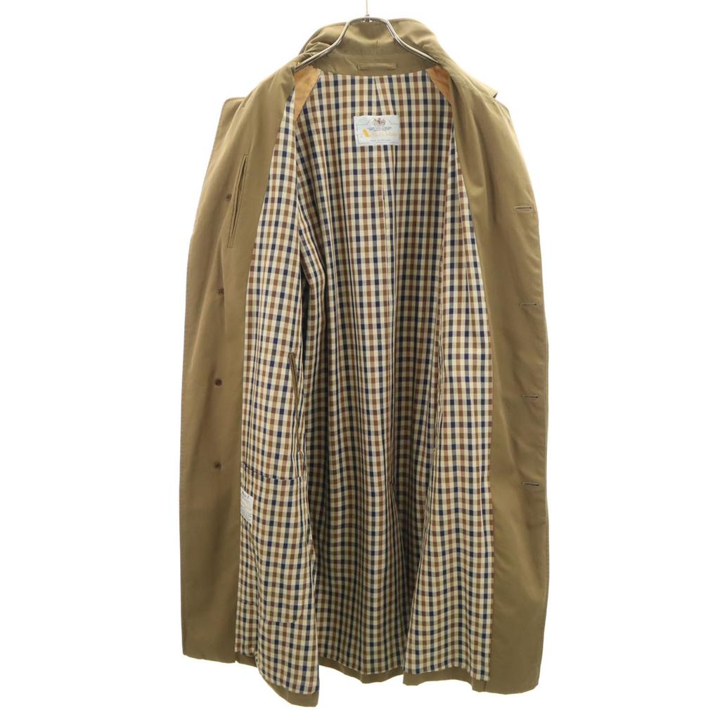 Aquascutum 60s 70s Vintage made in England Aqua5 Stainless collar coat Men's Used