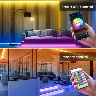 Wifi Rgb Lighting Controller 12V 4 Pin Bluetooth RGB Led Controller Smart 24Key Remote RGB Led Lights Controller Programmable