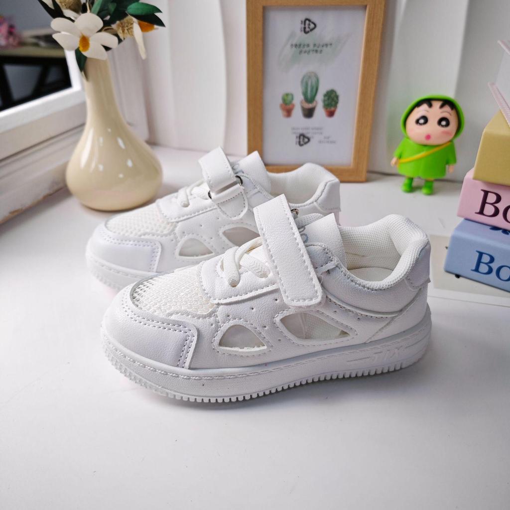 Kids' Leather Sports Shoes - New Spring/Autumn Style for Boys & Girls with Soft Soles, Perfect for School
