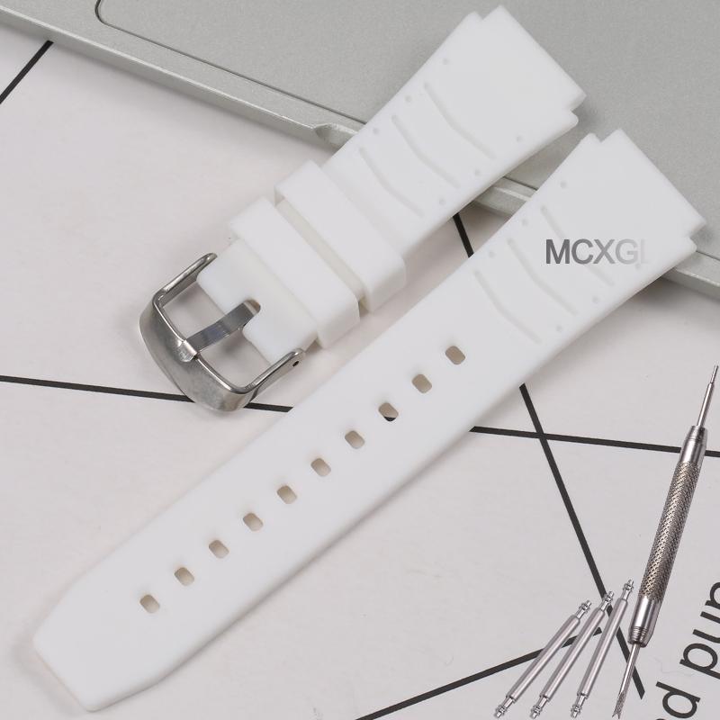 Men's Silicone Watch Strap Replacement Fit for Casio PRG-80 PAG-80 PRW-1000 PRW-1100 Rubber Watch Bands Wristband Bracelet