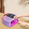 Rechargeable 42 LED UV Nail Lamp,Cordless Nail Dryer with Removable Bottom,Professional Gel Curing Lamp for Fingernail Toenail