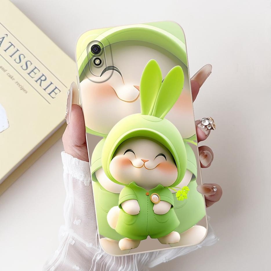 For Xiaomi Redmi 9A Case Luxury Flowers Candy Painted Cover 6.53'' Soft Silicone Phone Case For Redmi 9AT 9A Redmi9A Fundas Capa