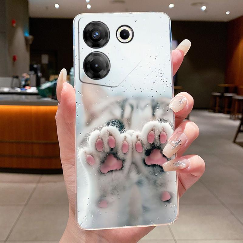 Hülle Für Tecno Camon 20 Pro 5G Hülle CK8n Ästhetisch Süß Cool Jungen Mädchen Transparente Rückseite Tecno Camon 20s Pro 5G Handyhülle