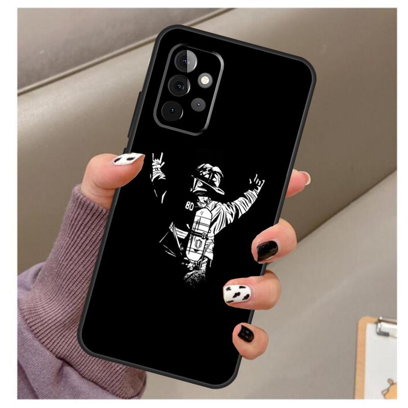 Fireman Firefighter Case For Samsung Galaxy A35 A55 A15 A32 A12 A22 A52 A06 A54 A34 A14 A56 A36 A26 A16 A13 A53