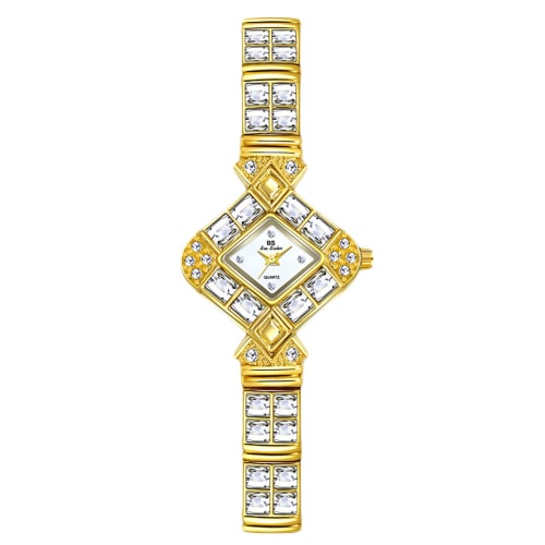 

RORIOS Women s Stylish Watch with Small Dial, Sparkling Diamonds, Bracelet, Cute, 30M Waterproof Quartz Watch, Casual, Analog Display, Birthday Gift,