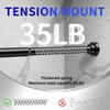 Stainless Steel Shower Curtain Rod Adjustable Spring Tension Rods No Drill for Bathroom Closet Window Room Divider Curtain Pole