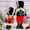 Christmas Soldier Telescopic Figurine Window Display Cross-border Christmas Standing Faceless Doll Ornament