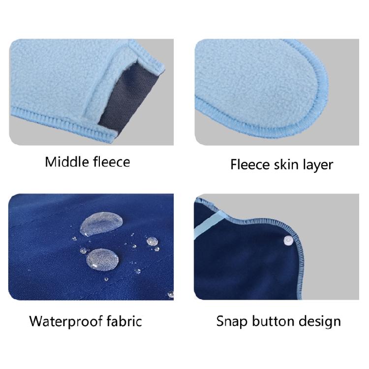 8 Pieces Washable Cotton Menstrual Pads Friendly Period Products Reusable Sanitary Napkins with Storage Bag For Women