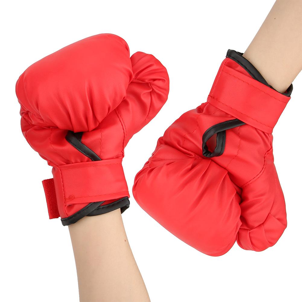 1Pair Children Fitness Boxing Handguard Gloves Accessory for Wrestle Sanda Muay Thai Training
