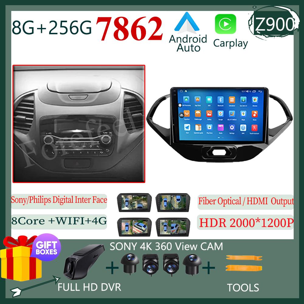 Android Radio For Ford Figo 2015 - 2018 Android Auto Car Multimedia Player Carplay No 2din DVD Stereo Head Unit GPS Navigation