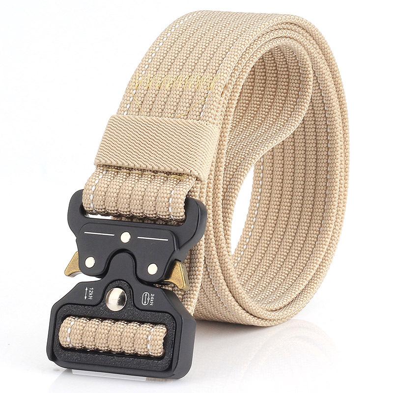 New Quick Release Cobra Belt, Nylon Outdoor Sports Men's Belt