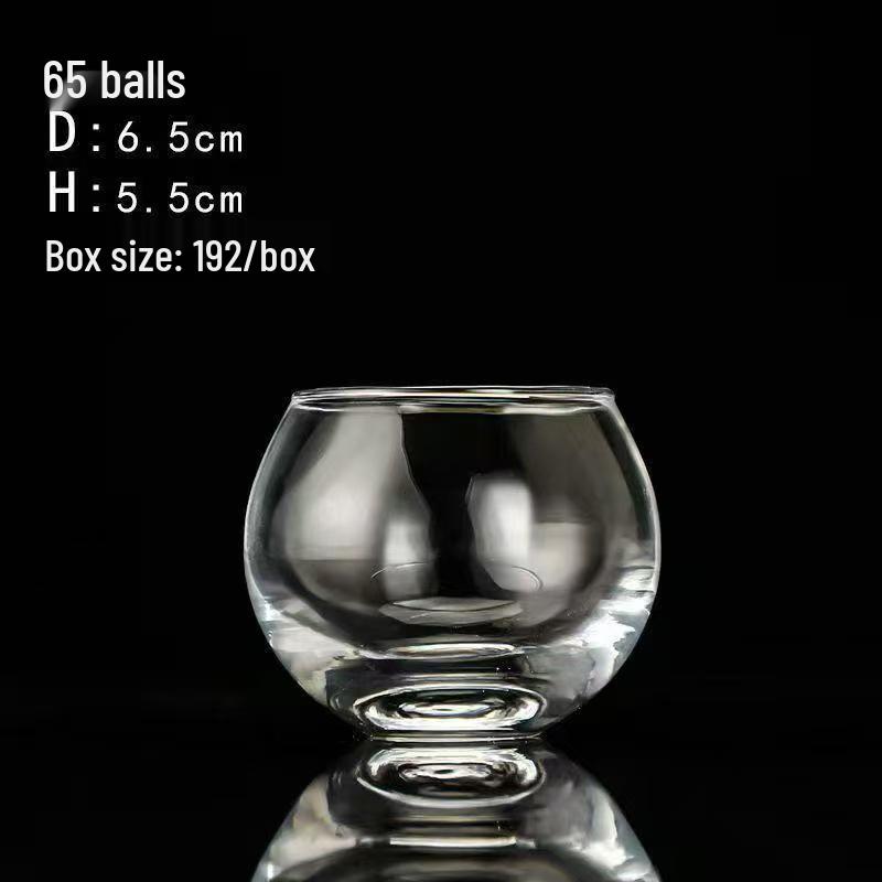 DIY Christmas Glass Aroma Candle Holder Ornament for Home or Restaurant Decor