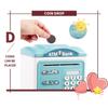 Money Box With Fingerprint Piggy Bank Electronic ATM Savings Box For Coins Cash Safe Large Coin Bank Password Lock For Children