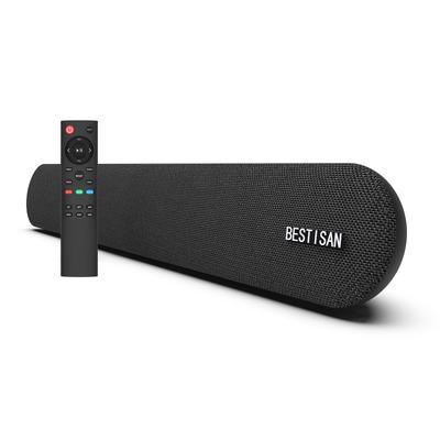 BESTISAN Τηλεόραση Bluetooth PC Μέγιστο Τηλεχειριστήριο Τηλεόρασης Καλώδιο RCA και Οπτικό Ψηφιακό 70cm Μήκος Soundbar Soundbar, Ηχείο, Soundbar, 2.0ch Ηχείο Τύπου Μπάρας, 80W,