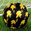 Black Adam Print Size 5 Soccer Ball, Standard Match Football for Sports Game and Team Practice, Ideal Gift for Soccer Fans