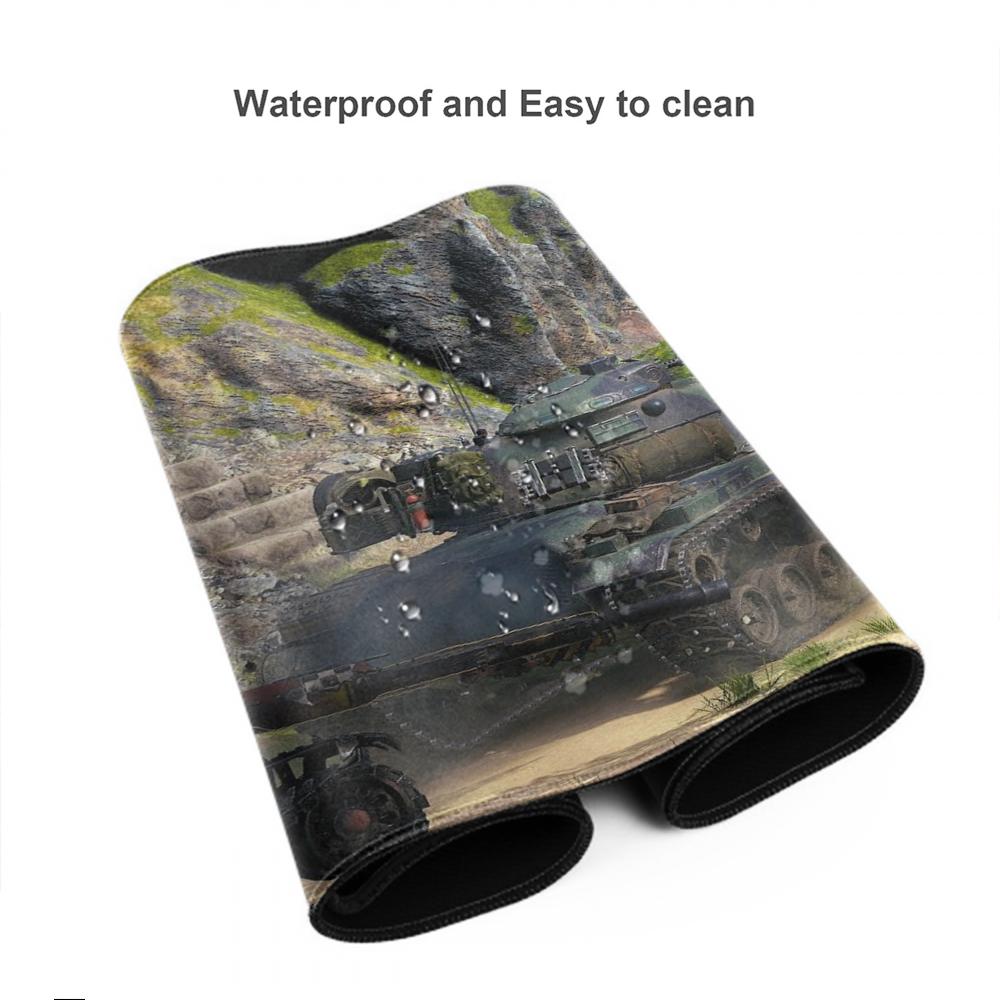 World of Tanks Mouse Pad 500X1000 Mm Large Gaming Mousepad Gamer XL Rubber Otaku Keyboard Pad Laptop Desk Mat