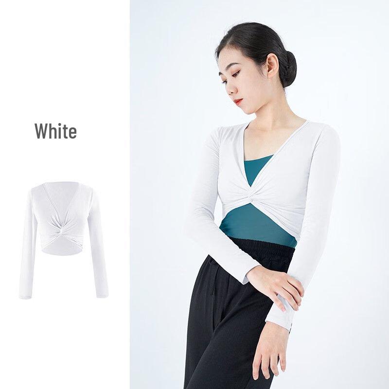Cardigan a treccia da donna per la pratica della danza
