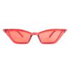 Fashionable Vintage Style Wear Resistant Sunglasses Eyewear Sun Glasses for Female(Red )