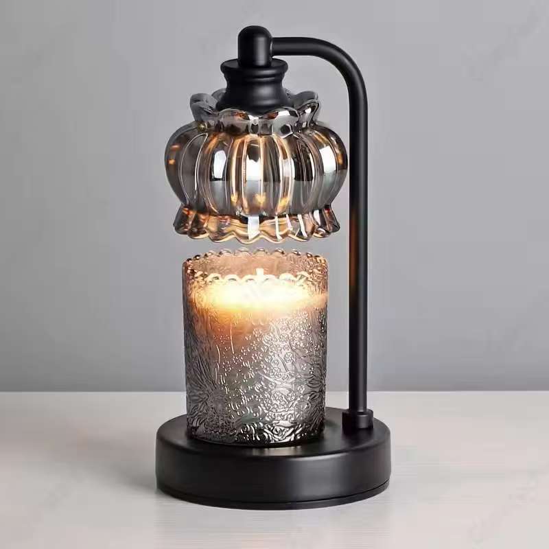 Simple Retro Wax Melting Aromatherapy Lamp Dimming Timing Coffee Shop Home Living Room Bedroom Atmosphere Lighting Decoration