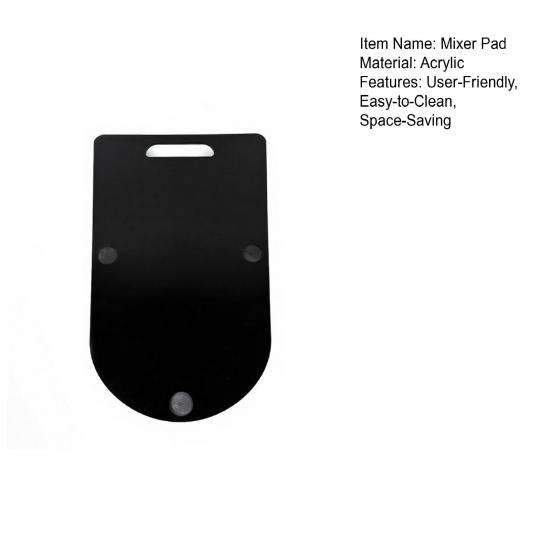 Mixer Sliding Mat for Thermomix TM7 Non-Slip Base Smooth Sliding Rollers Stable Support And Shockproof Protection Easy to Move Practical Kitchen