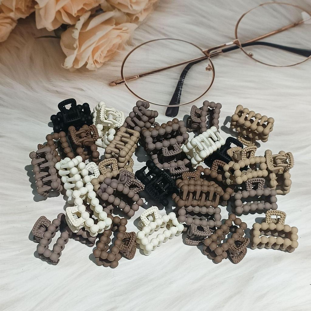 Kaffee-Farbenes Mini-Klammer-Set - Prinzessinnen Haar- & Pony-Accessoires