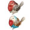 Metal Material Metal Hinged Jewelry Box Mini Size Animal Statue Jewelry Holder  For Earrings