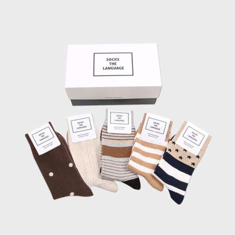 

SOCKS THE LANGUAGE You re the Best (5-Set of Socks) FREE