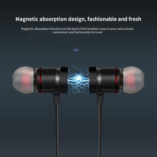 1 Set XT11 Bluetooth-compatible 4.2 Intelligent Wireless Earbud Noise Reduction Heavy Bass Magnetic