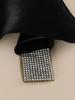 1pc Rhinestone Decor Scarf Ideal For Going Out & Dressing Up Your Look Elegant Bandana,Hair Band,Head Band