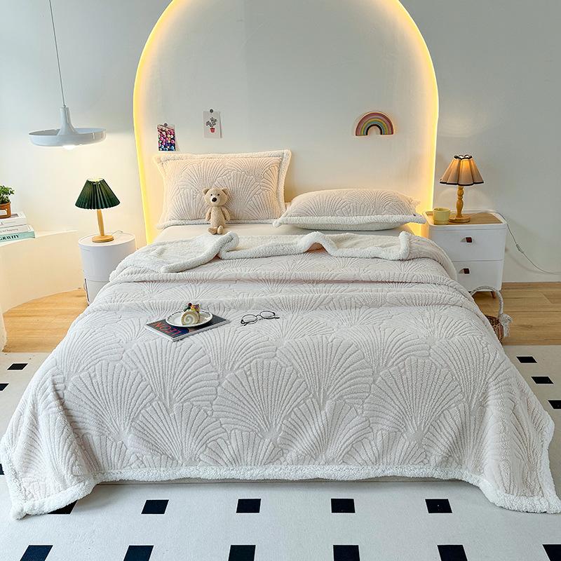 Nordic Style Taff Woolen Blanket