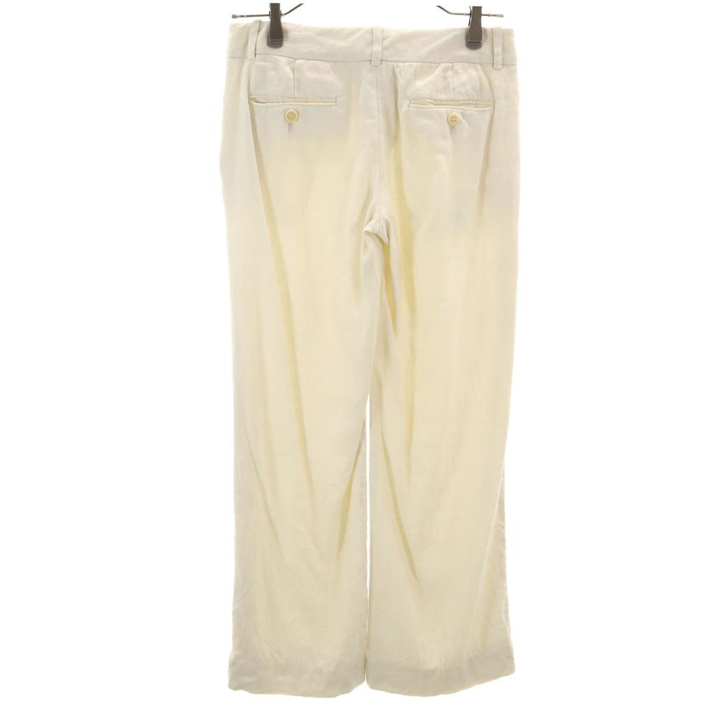 theory Linen Blend Long pants Cream type Women Used