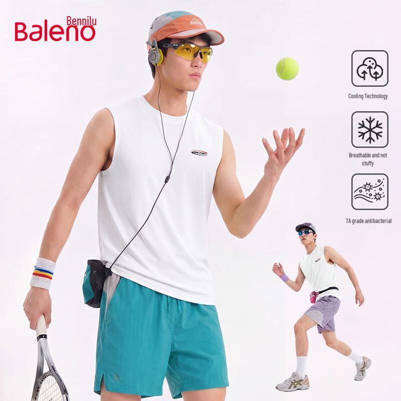 Baleno Men s Cool-Feel Breathable Loose Vest L