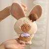 17cm Cute Greedy Rabbit Plush Toys Creative Cartoon Anime Figure Doll Accompany Peripheral Kids Girls Pendants Birthday Gifts