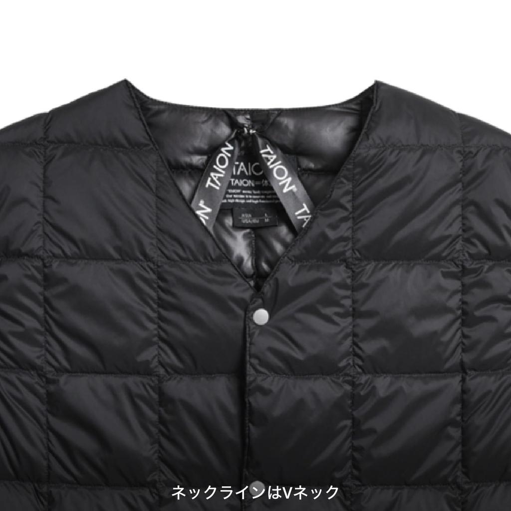 Taion Down Vest Women's W001-LONG, Off-White