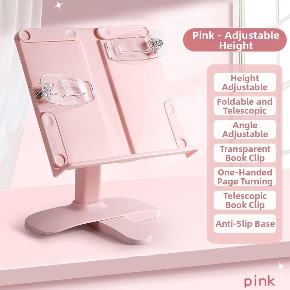Folding Desk Books Stand Multifunctional Lifting Landing Book Holder  Music Score