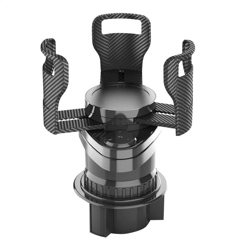 Car Cup Holder Expander 2 In 1 Auto Cup Holders Expander Adapter Auto Cup Expander Phone Holder Compatible With Bottles Mugs
