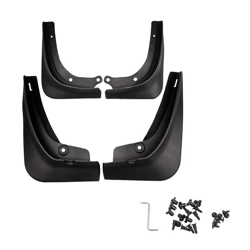 Front & Rear Mud Flaps with Accessories for Tesla Model 3 2017-