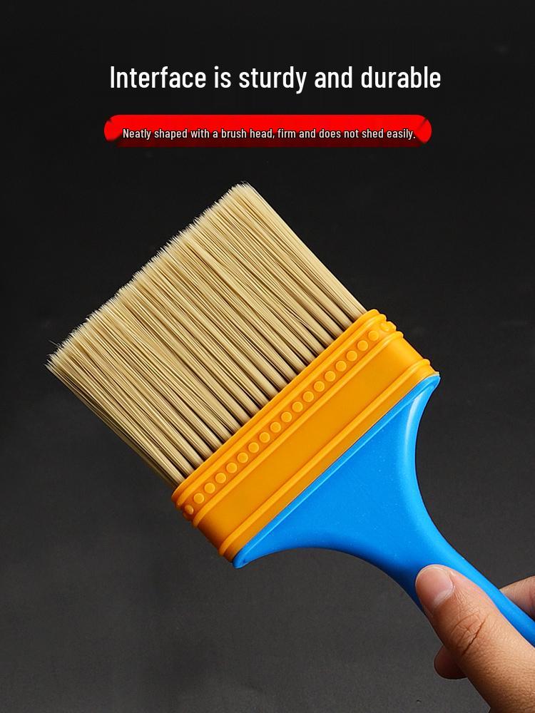 Soft Nylon Bristle Cleaning and Dust Removal Brush for Industrial Paint and Oil Application
