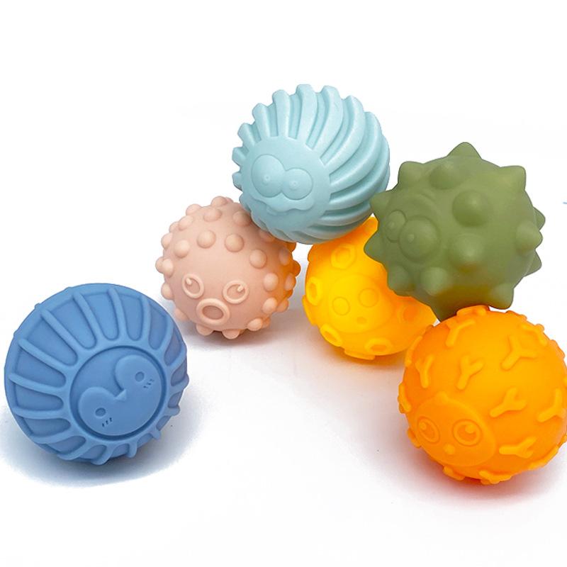 Sensory Balls for Baby Sensory Baby Toys 1 2 Years Old Activity Textured Multi Soft Ball Montessori Toys for Babies 6-12 Months
