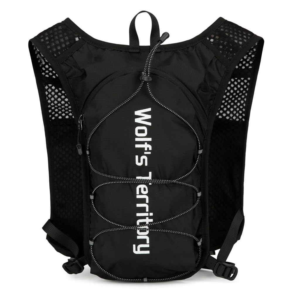 and backpack for and Lightweight, reflective, hydration-compatible running, jogging, cycling, marathons.